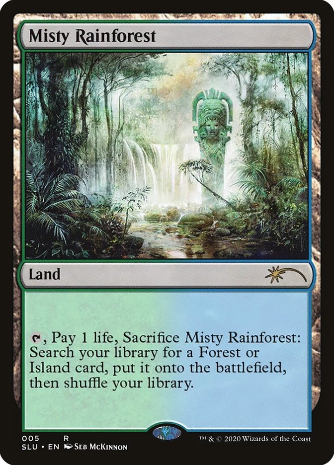 Misty Rainforest Secret Lair- Ultimate Edition